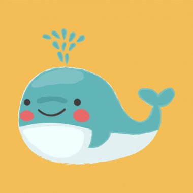 çizgi film mavi balina