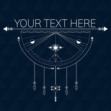 grafik şık dreamcatcher 