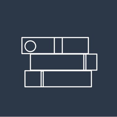  ofis malzemeleri simgesi