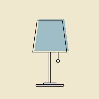 Masa lambası simgesi