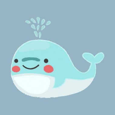 çizgi film mavi balina