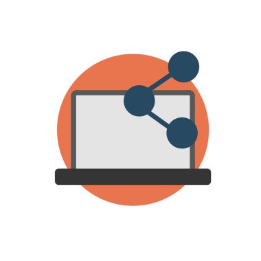 conection işareti açık dizüstü bilgisayar ile 