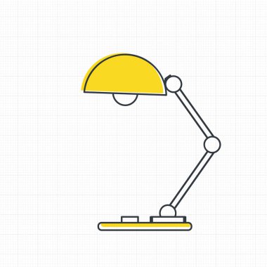 Masa lambası simgesi