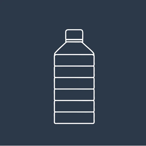 Ícone recipiente de água — Vetor de Stock