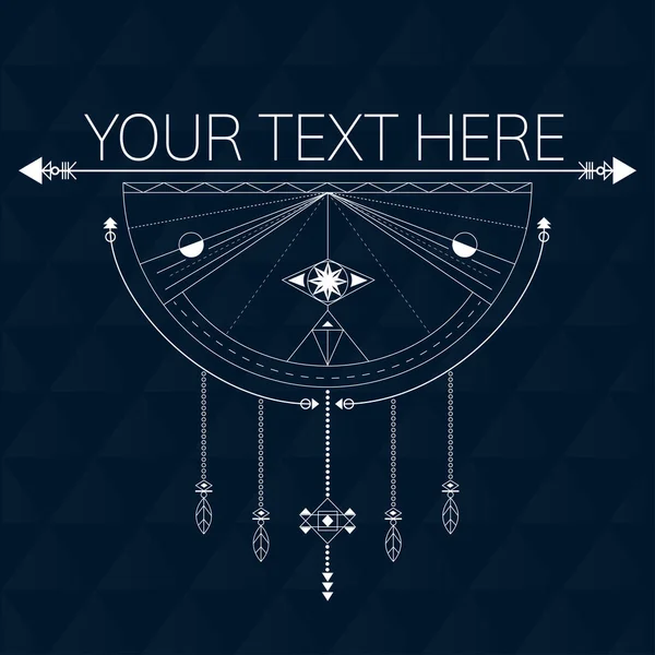 grafik şık dreamcatcher 