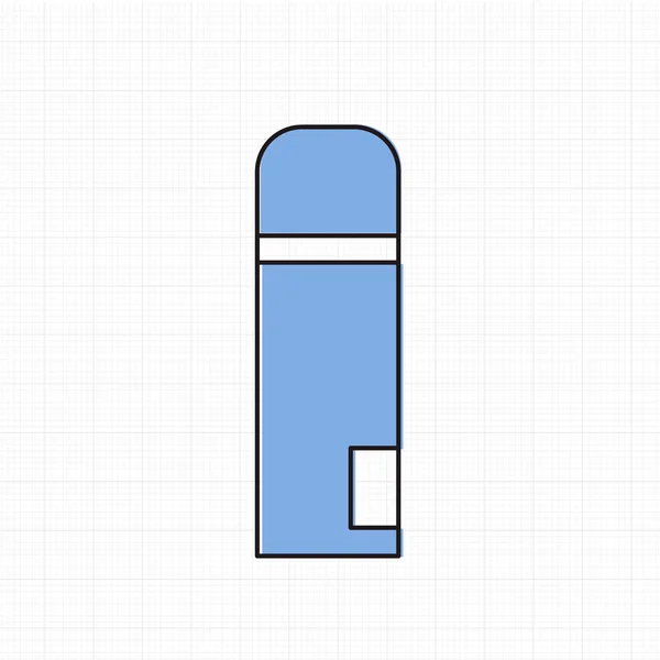 Vatten behållare ikonen — Stock vektor