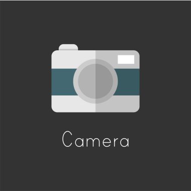 Kamping simgeler koleksiyonu