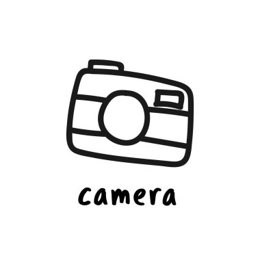 Kamping simgeler koleksiyonu