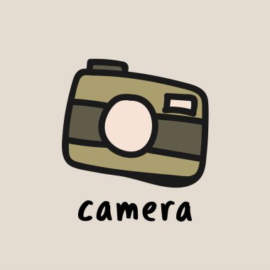 Kamping simgeler koleksiyonu