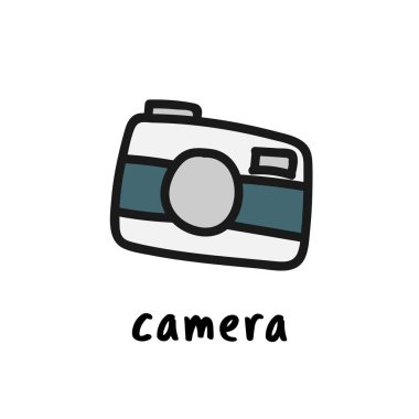 Kamping simgeler koleksiyonu