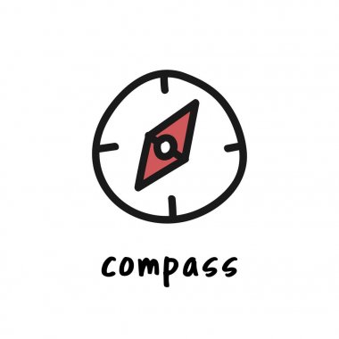 Kamping simgeler koleksiyonu