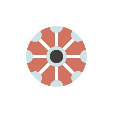 Daire içinde pay kutsal kişilerin resmi