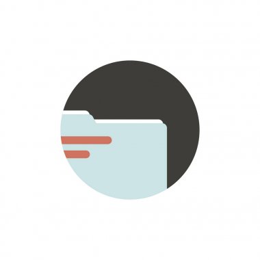 Klasör simgesini daire