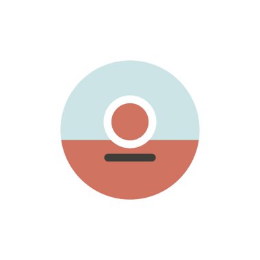 Daire içinde yatırım simgesi