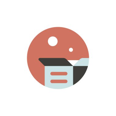 Sevkıyat kutusu simgesini daire