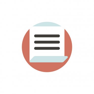 iş rapor kağıt simgesi