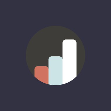 iş grafik simgesi daire