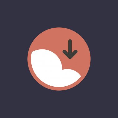 bulut ağ simgesini daire