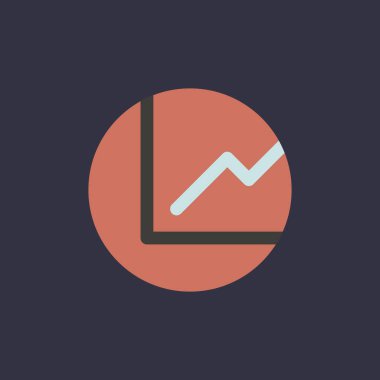 iş grafik simgesi daire