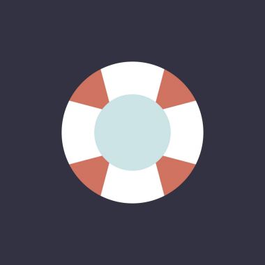 şişirilebilir tüp simgesini daire