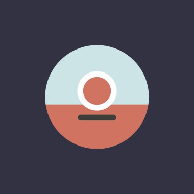 Daire içinde yatırım simgesi