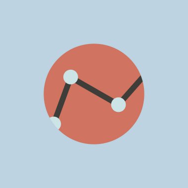 iş grafik simgesi daire