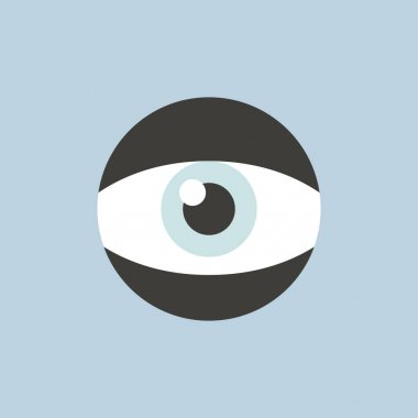 Göz simgesini daire