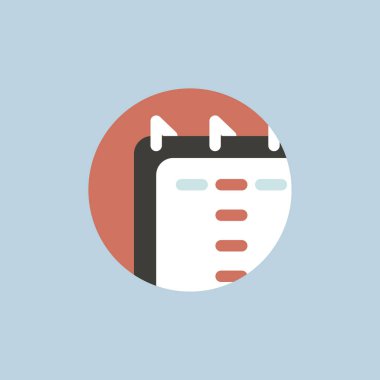 Pazarlama takvim simgesini