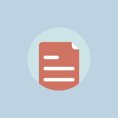 iş rapor kağıt simgesi 