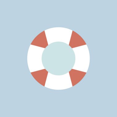 şişirilebilir tüp simgesini daire