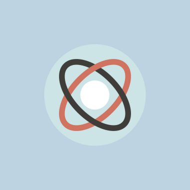 Atomik yörüngede simgesini daire