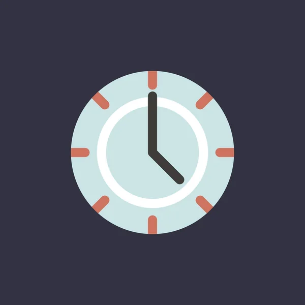 Reloj icono de tiempo — Vector de stock