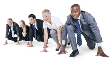 Bir grup iş adamı 