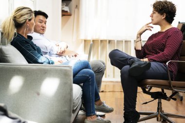 Birlikte çalışan iş adamları, orijinal fotoset