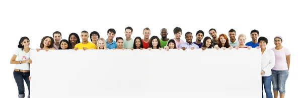 Grupa ludzi różnorodności w studio — Zdjęcie stockowe