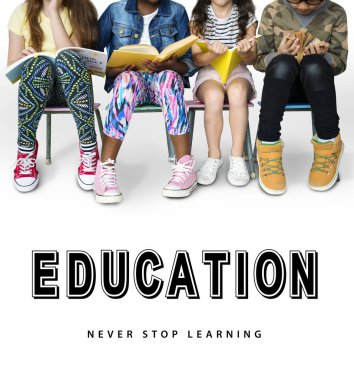 okul çocukları kitap okuma