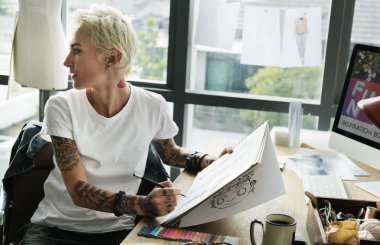 Moda Tasarımcısı şık Showroom 