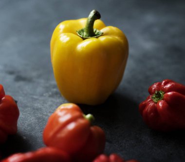 Taze tatlı biber, özgün photoset