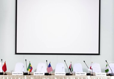 Bir panel boş koltuk, özgün photoset