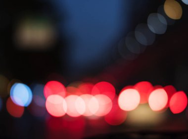 soyut gece hayatı, özgün photoset bulanık ışık
