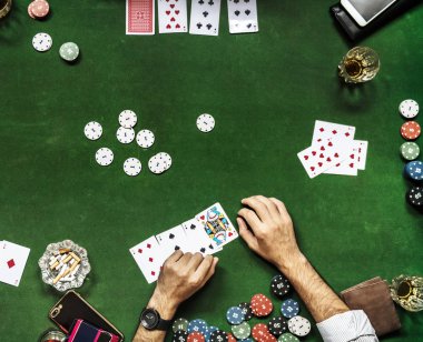 Casino kumar oynayanlar, hava, orijinal photoset