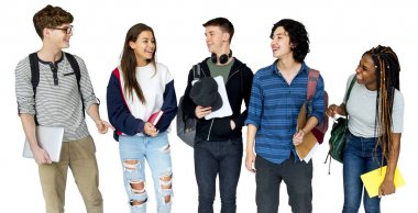 Bir grup insan çeşitlilik çok etnik gruptan oluşan birlikte