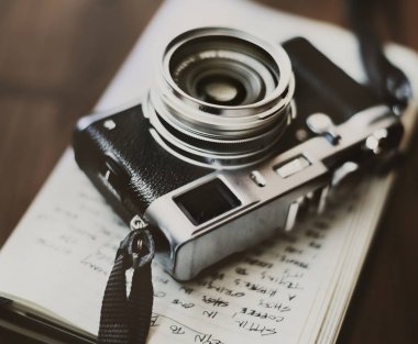 retro Vintage fotoğraf makinesi