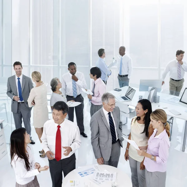 Teamwork of business people — Stock Photo, Image