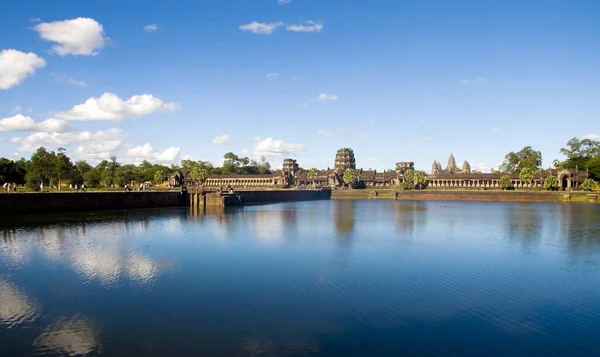 Uråldriga Kambodjanska Tempel Ruin Ursprungliga Fotosätta — Stockfoto