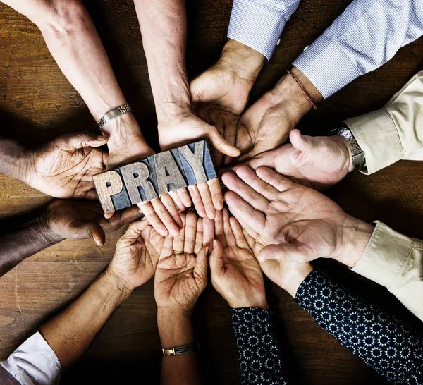 Group of people hands — Stock Photo, Image
