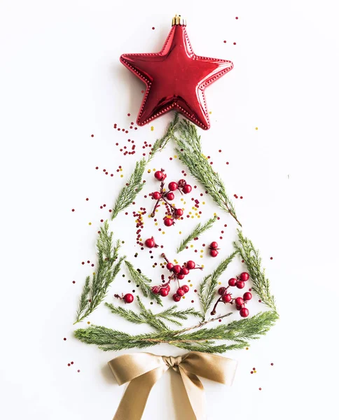 Green christmas tree — Stock Photo, Image