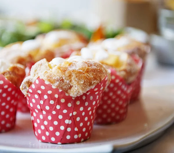 Vers Gebakken Muffin Originele Photoset — Stockfoto