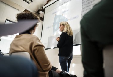 Toplantıda, özgün iş adamları photoset