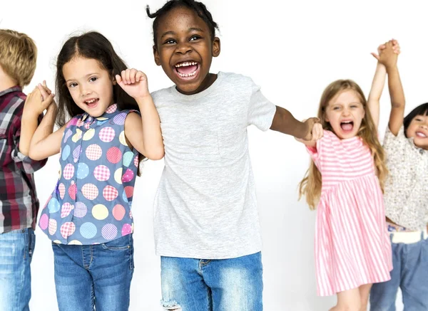 Group of cute and adorable children — Stock Photo, Image